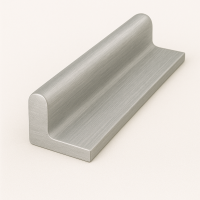 Дюралевый полособульб 4х19х80 мм Д16М несимметричный