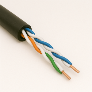 Витая пара S/FTP 5е 4 пары 24 AWG экранированная в наличии в Казани