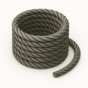 Канат тройной свивки ЛК-Р 30 мм ГОСТ 3089-80 в наличии в Казани
