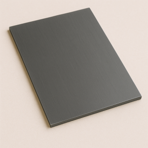 Анодированный лист черный шлифованный 0,5х1250х2500 мм в наличии в Казани