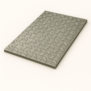 Лист стальной рифленый 5х1500х6000 мм ромб Ст3сп в наличии в Казани