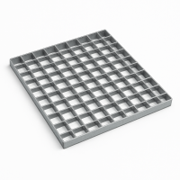 Решетчатый настил SP 34х38/30х2 1000х1000 мм