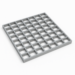 Решетчатый настил P 33х11/30х2 800х1000 мм в наличии в Казани