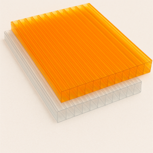 Сотовый поликарбонат 4х2100х6000 мм белый 25% в наличии в Казани