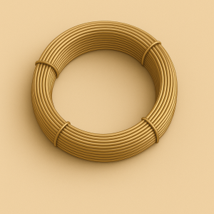 Латунная проволока тянутая 0,8 мм Л63 ГОСТ 1066-2015 в наличии в Казани