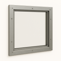 Окно рентгенозащитное ОКРЗ-Е 800х500 мм 2,5 Pb