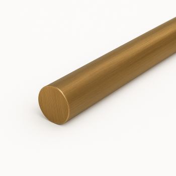 Бронзовый пруток 120 мм БрАМц9-2 ГОСТ 1628-2019 в наличии в Казани