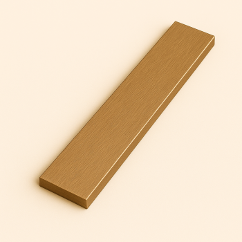 Шина бронзовая 100х1,5 мм БрБ2М в наличии в Казани