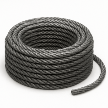 Канат крановый оцинкованный (С) 19.5 мм ГОСТ 2688-80 в наличии в Казани