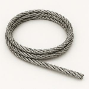 Трос нержавеющий авиационный 5,6 мм ЛК-О 6х19(1+6+12)+1х19(1+6+12) ГОСТ 2172-80 в наличии в Казани