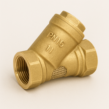 Латунный фильтр сетчатый резьбовой ДУ 50 РУ 25 ГОСТ 15527-2004 в наличии в Казани