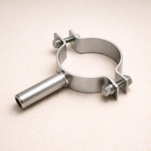 Хомут со стержнем AISI 304 DN 1 1/2" в наличии в Казани