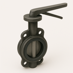 Затвор чугунный дисковый ДУ 500 РУ 10 ГОСТ 12521-89 в наличии в Казани