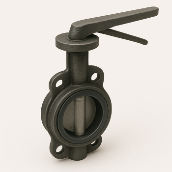 Затвор чугунный дисковый ДУ 2000 РУ 2,5 ГОСТ 12521-89 в наличии в Казани