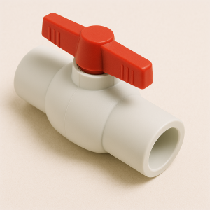 Кран полипропиленовый шаровый 50 мм в наличии в Казани