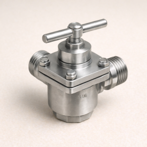 Кран пробковый 3-х ходовой ВР/ВР/ВР AISI 316L DN 25 в наличии в Казани