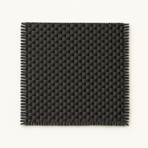 Углеродная ткань 200 г/м2 plain/полотно 1 м в наличии в Казани